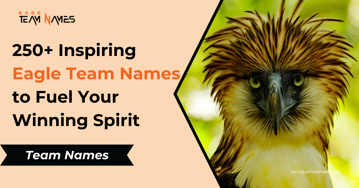 250 Inspiring Eagle Team Names to Fuel Your Winning Spirit