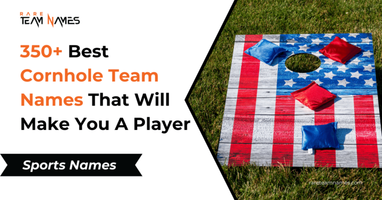 350+ Best Cornhole Team Names That Will Make You A Player