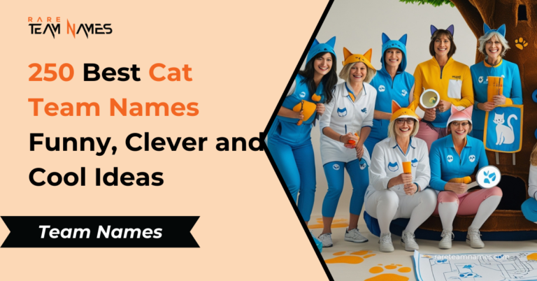 250 Best Cat Team Names Funny, Clever and Cool Ideas