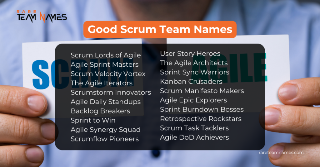 Good Scrum Team Names